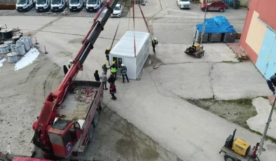 OEDAŞ, Afet Durumunda Operasyonel Faaliyetlerine Devam Edebilmek İçin Yaşam Konteynerleri Aldı