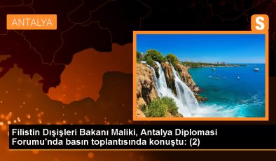 Filistin Dışişleri Bakanı: Yerleşimciler yasa dışıdır, İsrail’e dönmelidir