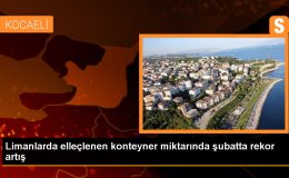 Limanlarda elleçlenen konteyner miktarında şubatta rekor artış