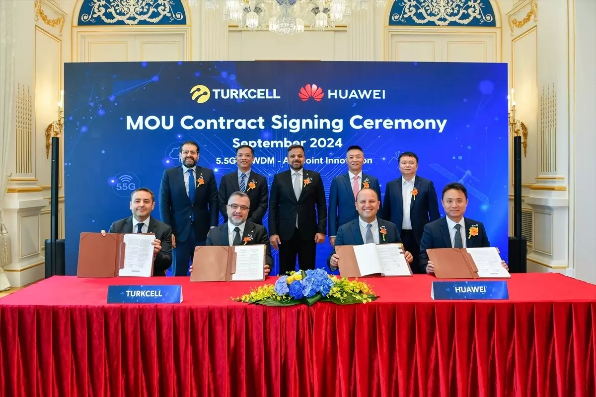 Turkcell ve Huawei’den 5.5G İşbirliği