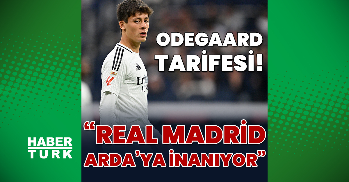 Arda Güler’e Odegaard tarifesi!