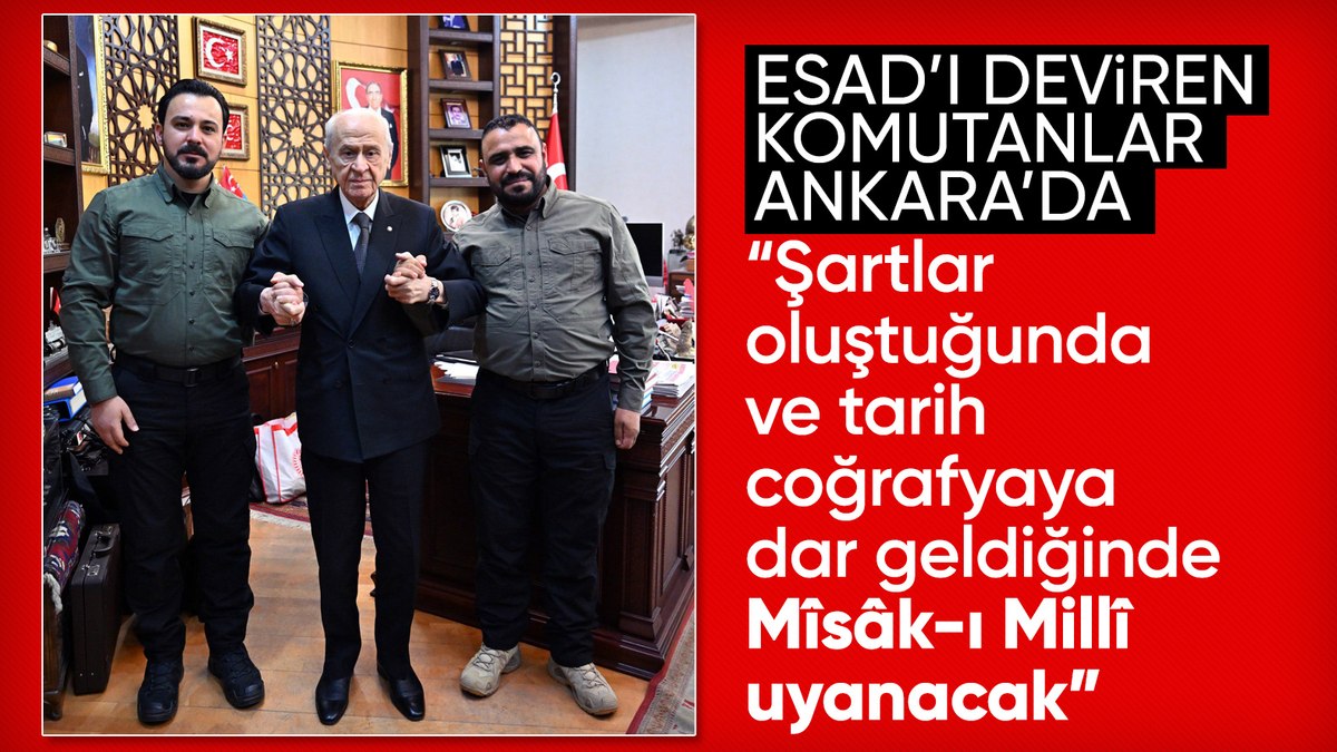 SMO komutanlarından Devlet Bahçeli’ye ikinci ziyaret