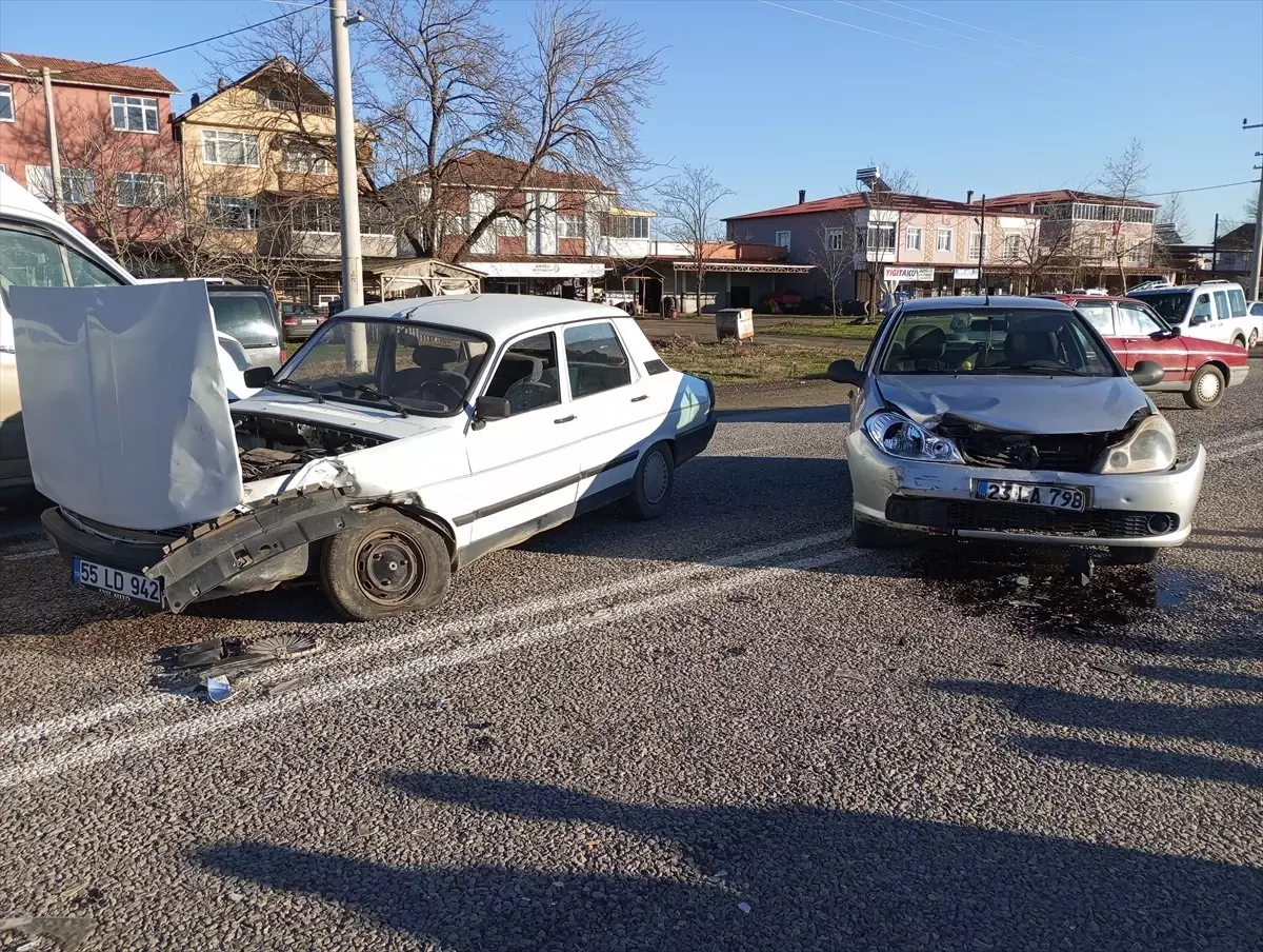 Çarşamba’da Trafik Kazası